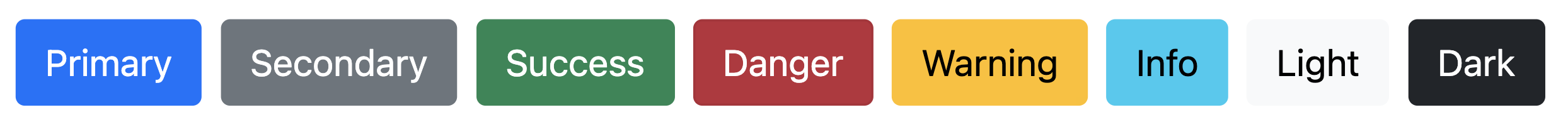 Bootstrap Buttons